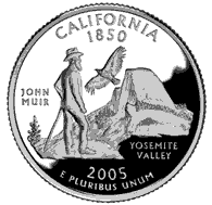 California State Quarter (Reverse)