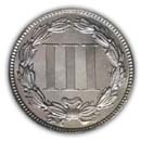 Nickel Three Cent Piece (Reverse)