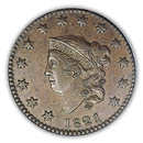 Matron Head Large Cent (Obverse)