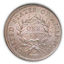 Flowing Hair Large Cent (Reverse)
