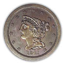 Coronet Half Cent (Obverse)