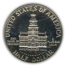 Bicentennial Kennedy Half Dollar (Reverse)